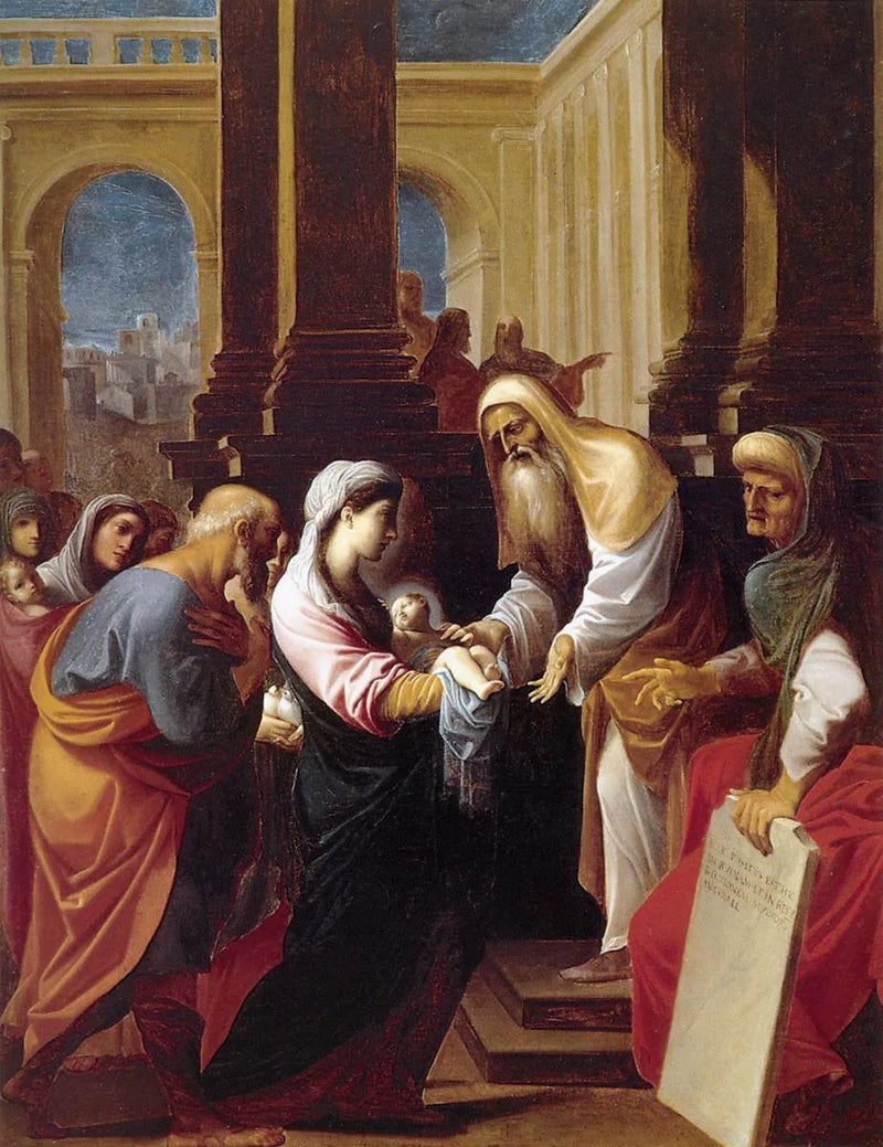Презентация Младенца Иисуса в Храме - Ludovico Carracci