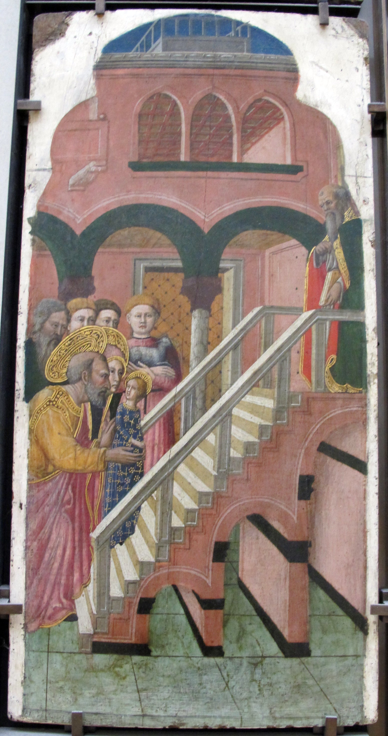 La Présentation de la Vierge au Temple - Giovanni Francesco da Rimini - Alpha Reproduction