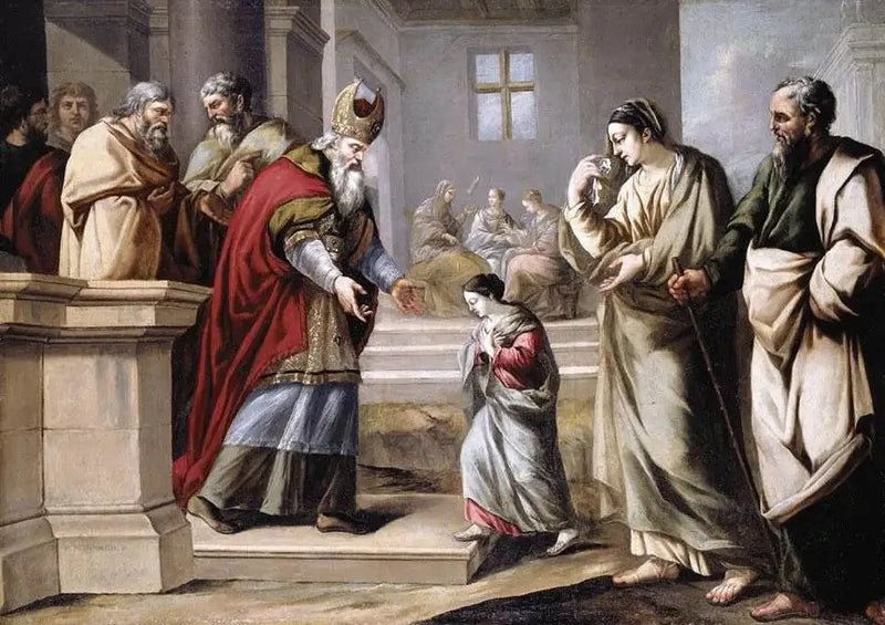 Презентация Девы в храме - Пьер Мигнар
