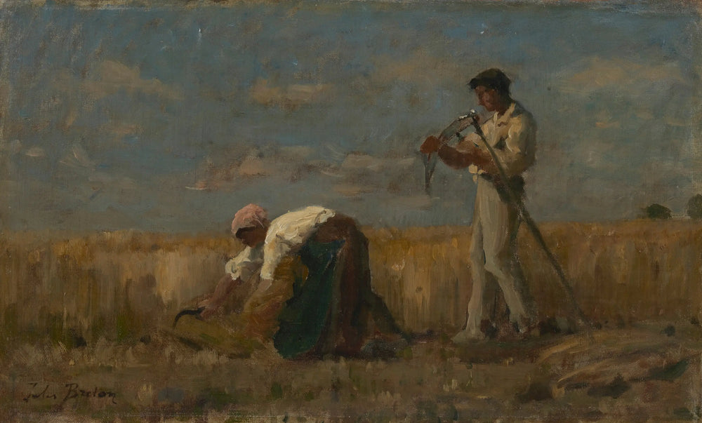 La récolte - Jules Breton - Alpha Reproduction