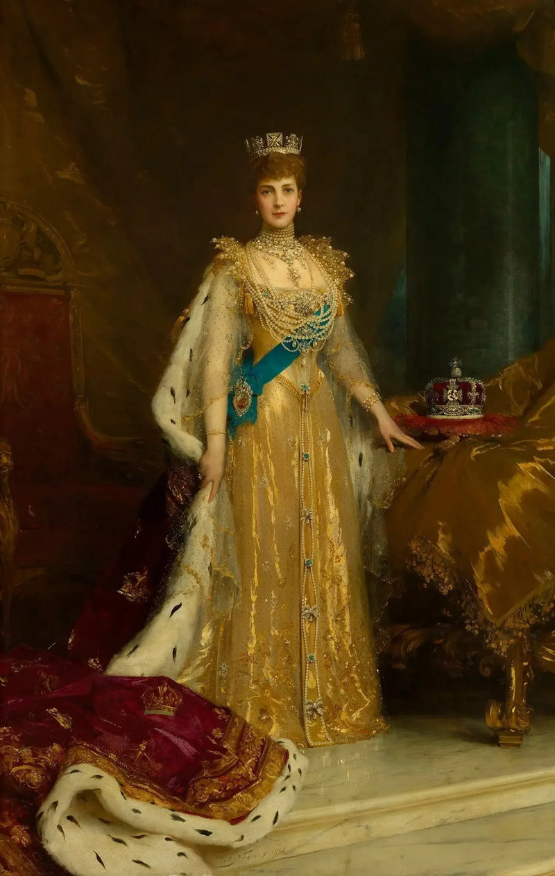 Королева Александра (1844-1925) - Льюк Филдс