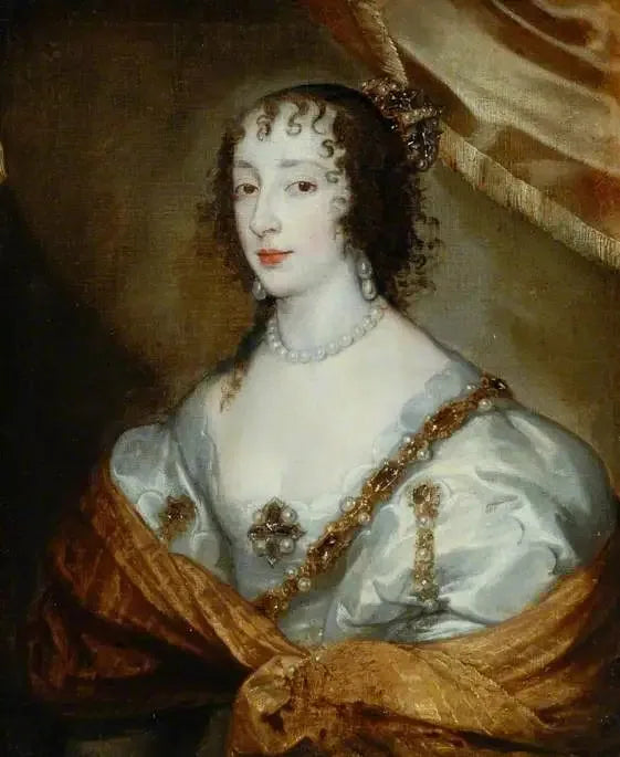 Королева Анриетта Мария (1609–1669) - Антуан ван Дейк