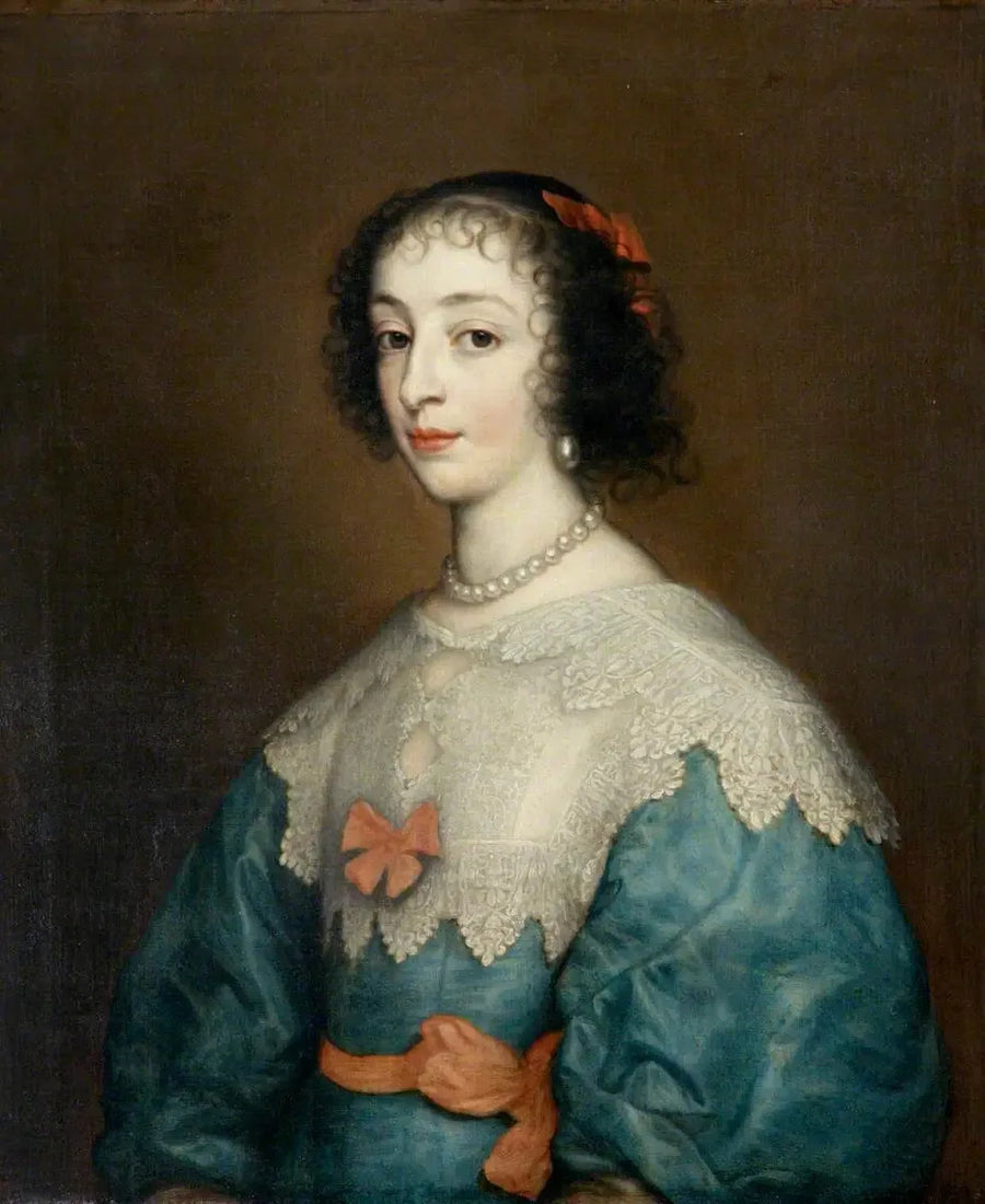Королева Анриетта Мария (1609–1669) - Антуан ван Дейк