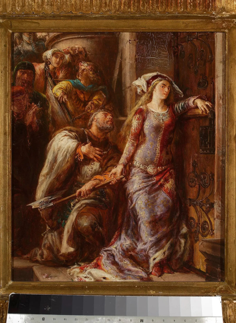 Королева Ядвига и Дмитрий Горай - Ян Матейко