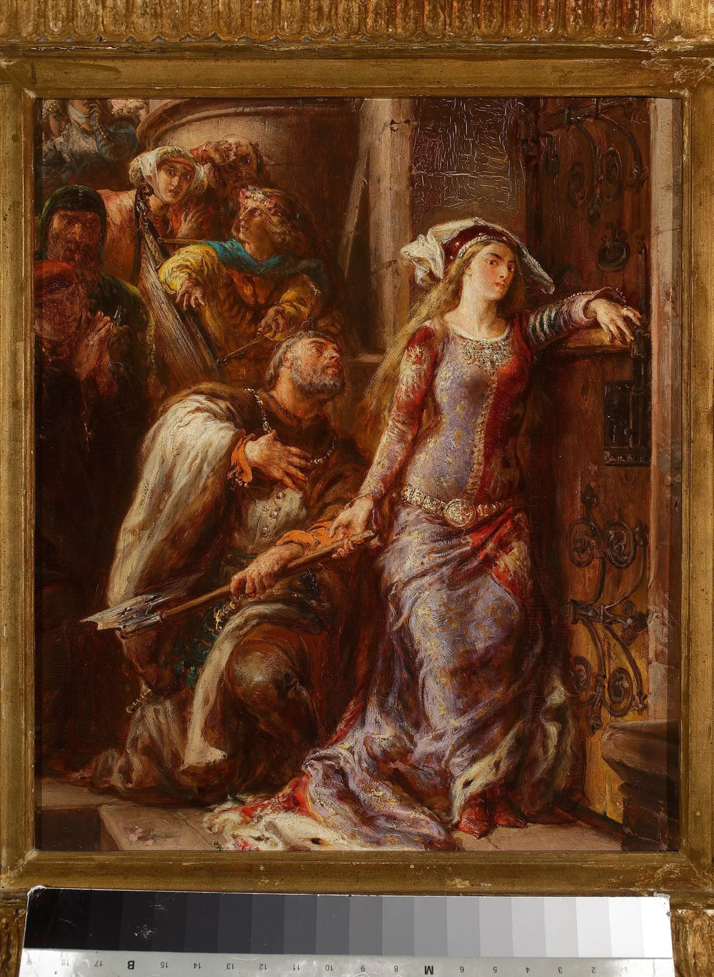 La reine Jadwiga et Dymitr de Goraj - Jan Matejko - Alpha Reproduction
