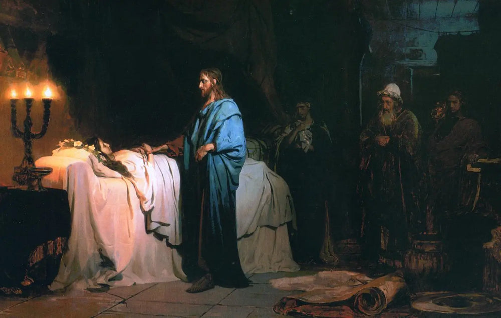 La résurrection de la fille de Jaïrus - Ilya Repin - Alpha Reproduction