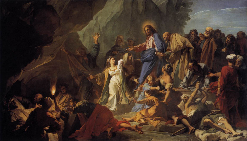 La Résurrection de Lazare - Jean-Baptiste Jouvenet - Alpha Reproduction