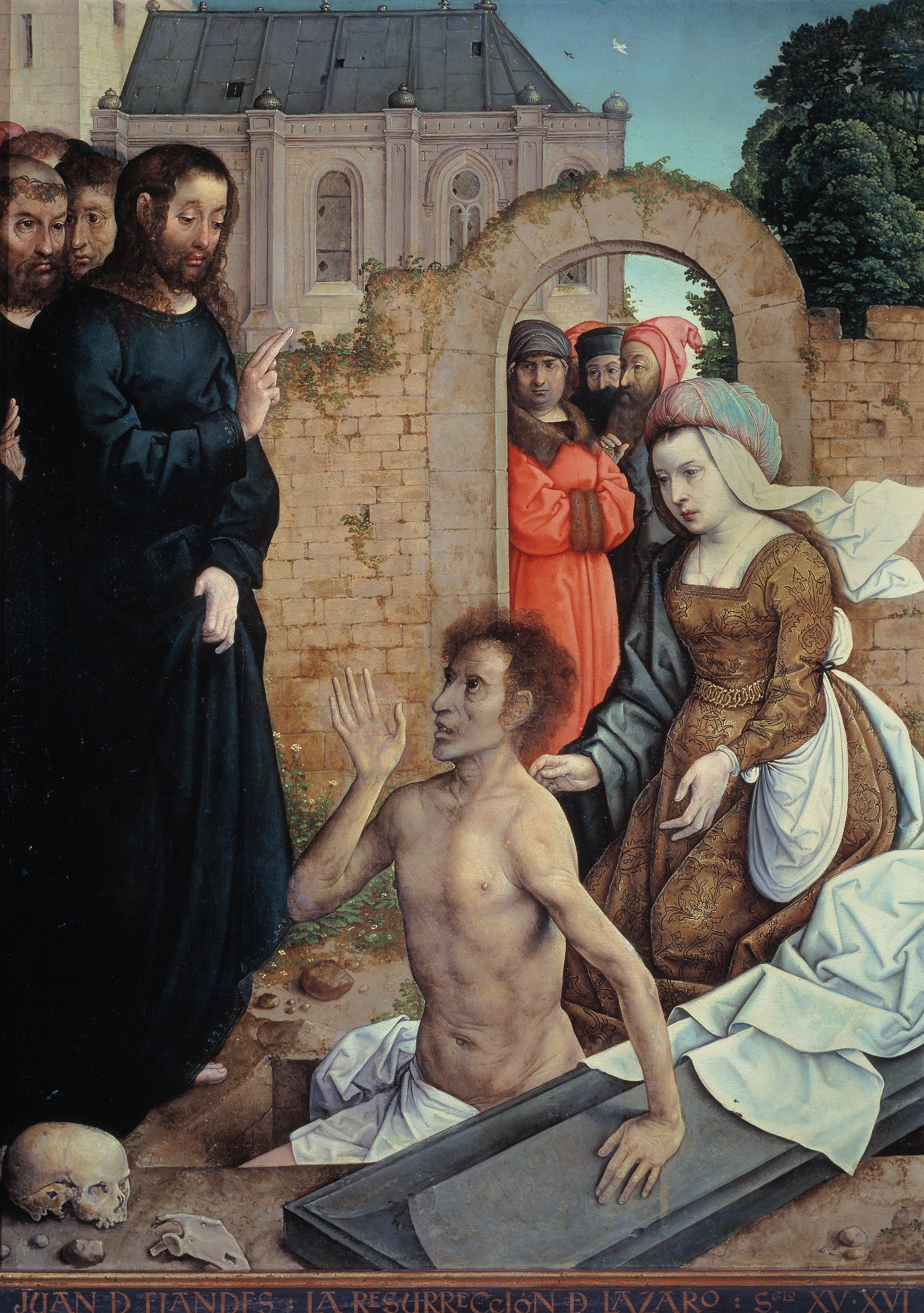 La Résurrection de Lazare - Juan de Flandes - Alpha Reproduction