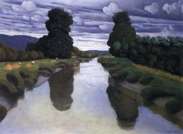 La Risle près de Berville - Félix Vallotton - Alpha Reproduction