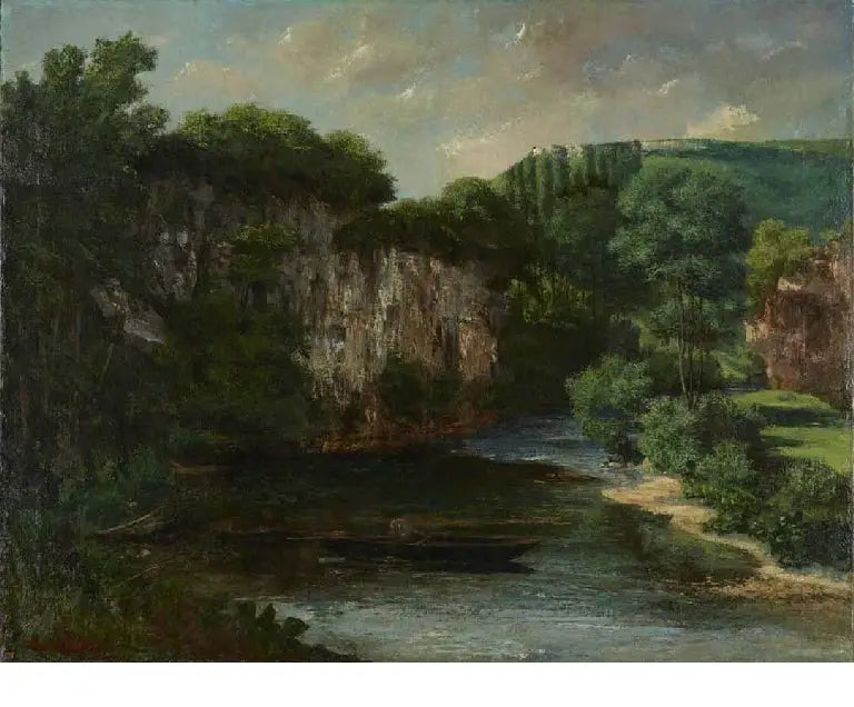 Рок Орагуай, долина Мезьер, Дюдь - Гюстав Курбе