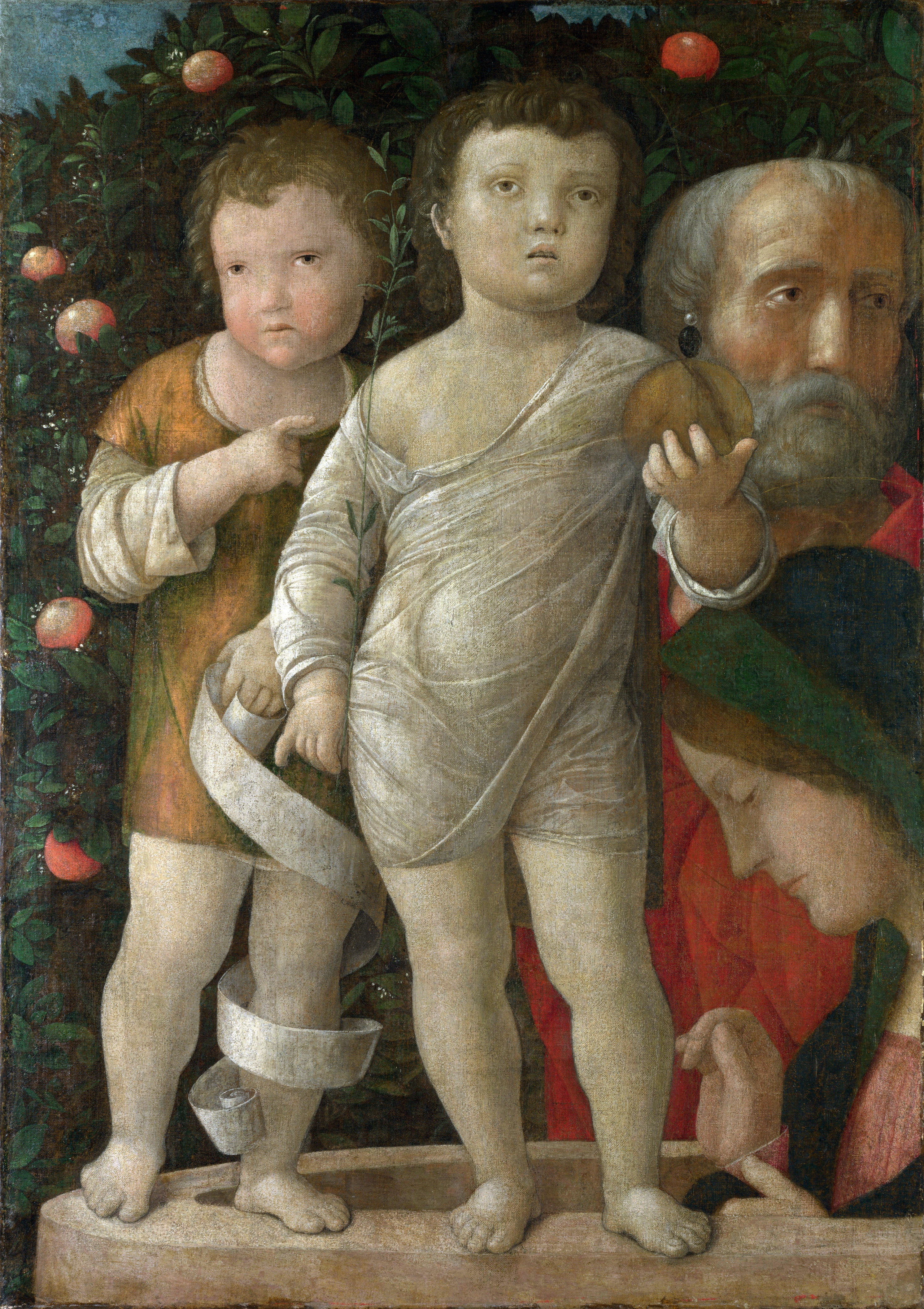La Sainte Famille avec saint Jean - Andrea Mantegna - Alpha Reproduction