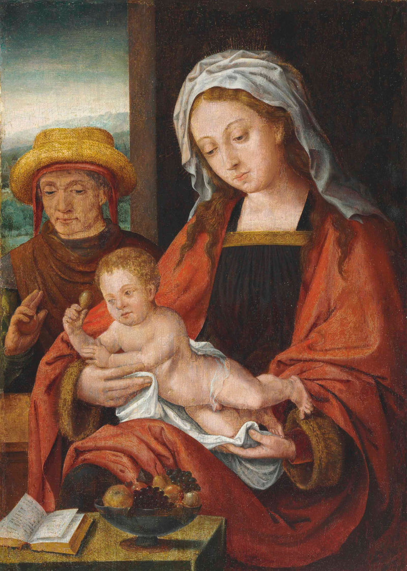 Святая семья - Joos van Cleve