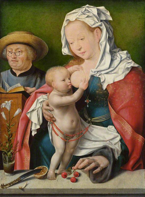 La Sainte Famille - Joos van Cleve - Alpha Reproduction