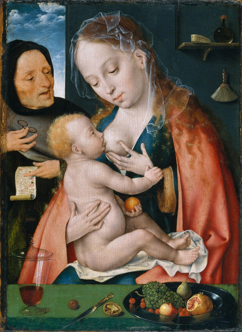 Святая семья - Joos van Cleve