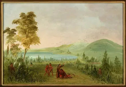 Зал, убитый Дюо. 19 мая 1686 - Джордж Катлин