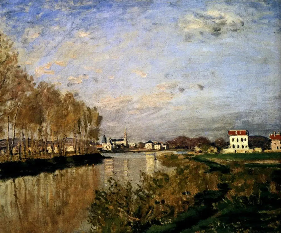 Сена в Аржантёй - Клод Моне