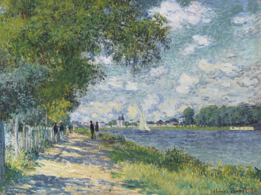 Сена в Аржантёе W373 - Клод Моне