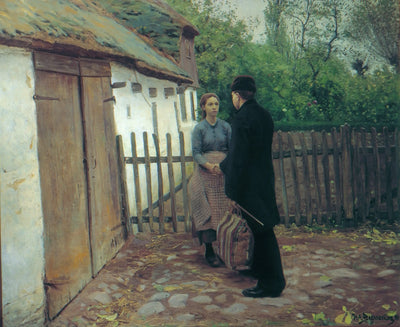 La séparation - H. A. Brendekilde - Alpha Reproduction