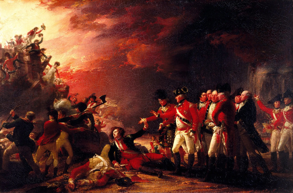 La sortie de la garnison de Gibraltar - John Trumbull - Alpha Reproduction
