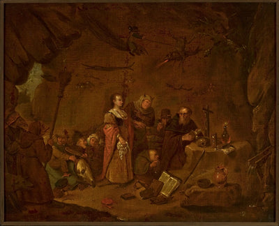 La Tentation de saint Antoine - David Teniers le Jeune - Alpha Reproduction