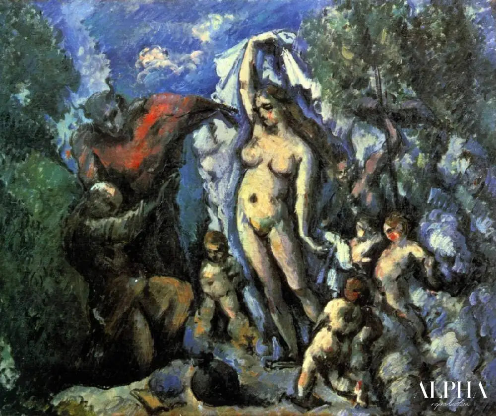 La tentation de saint Antoine - Paul Cézanne - Reproductions de tableaux et peintures haut de gamme