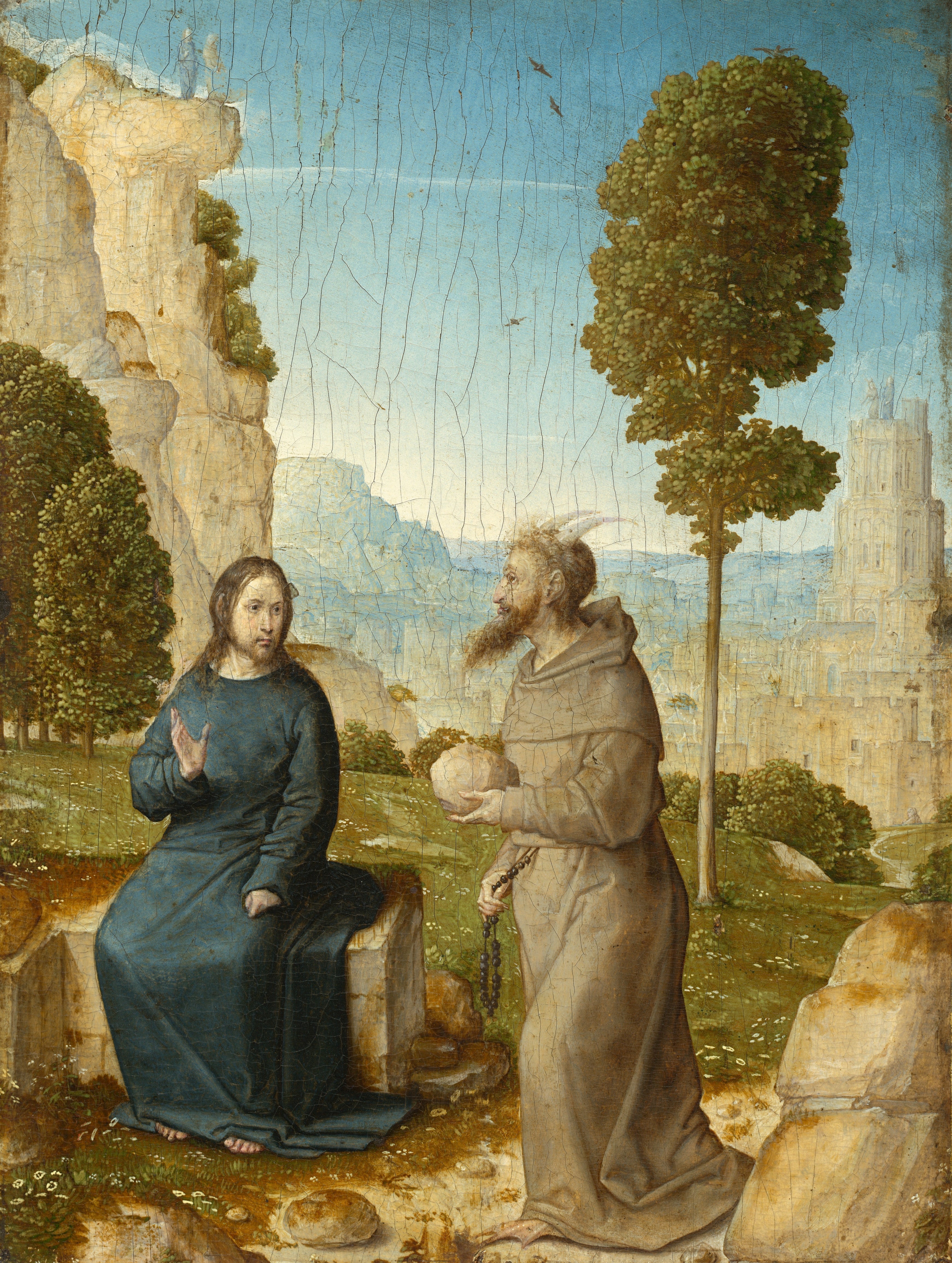 La tentation du Christ - Juan de Flandes - Alpha Reproduction