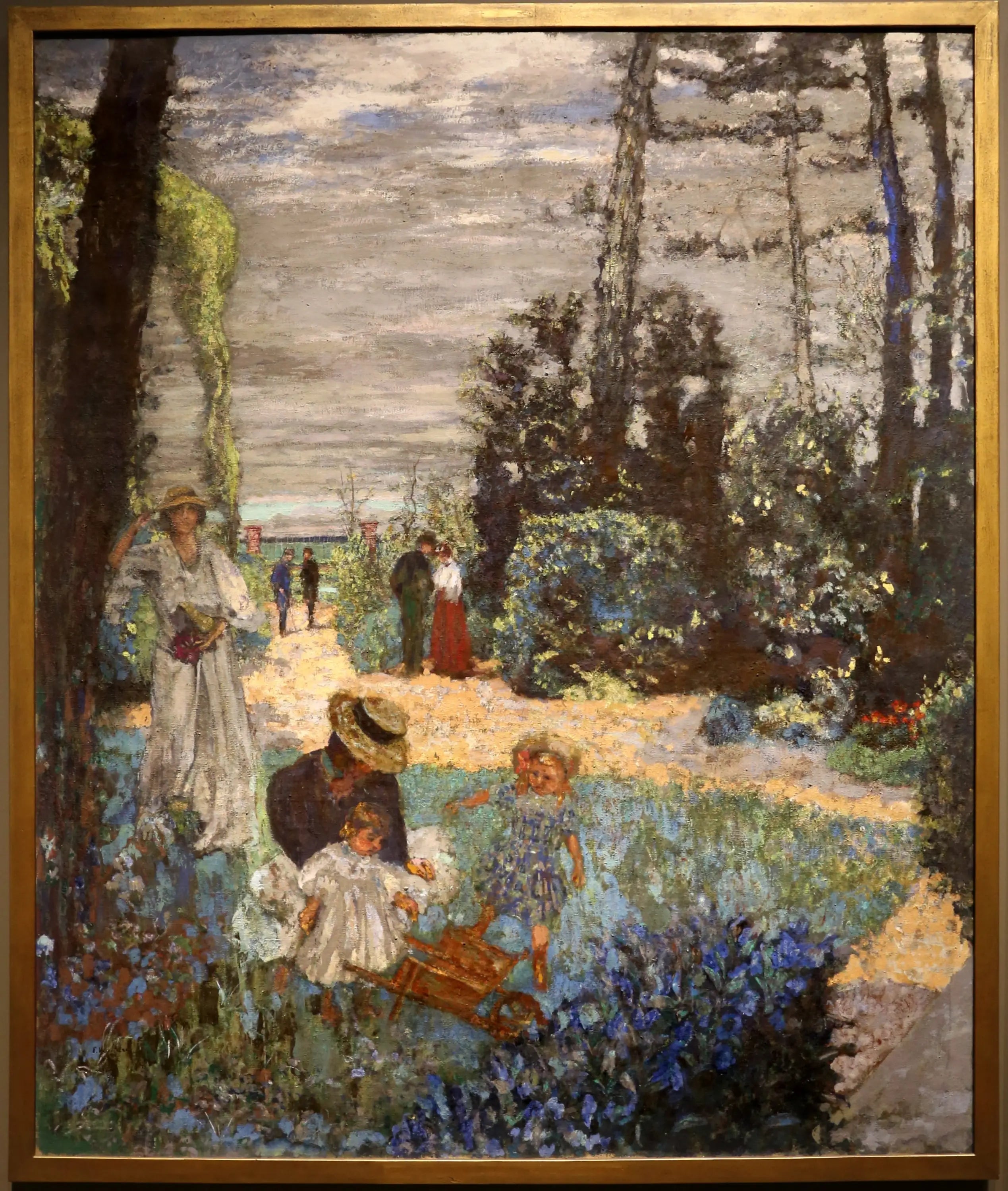 La terrasse à Vasouy - Le jardin - Édouard Vuillard - Alpha Reproduction