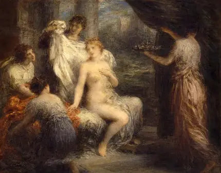 Туалет - Анри Фантен-Латур