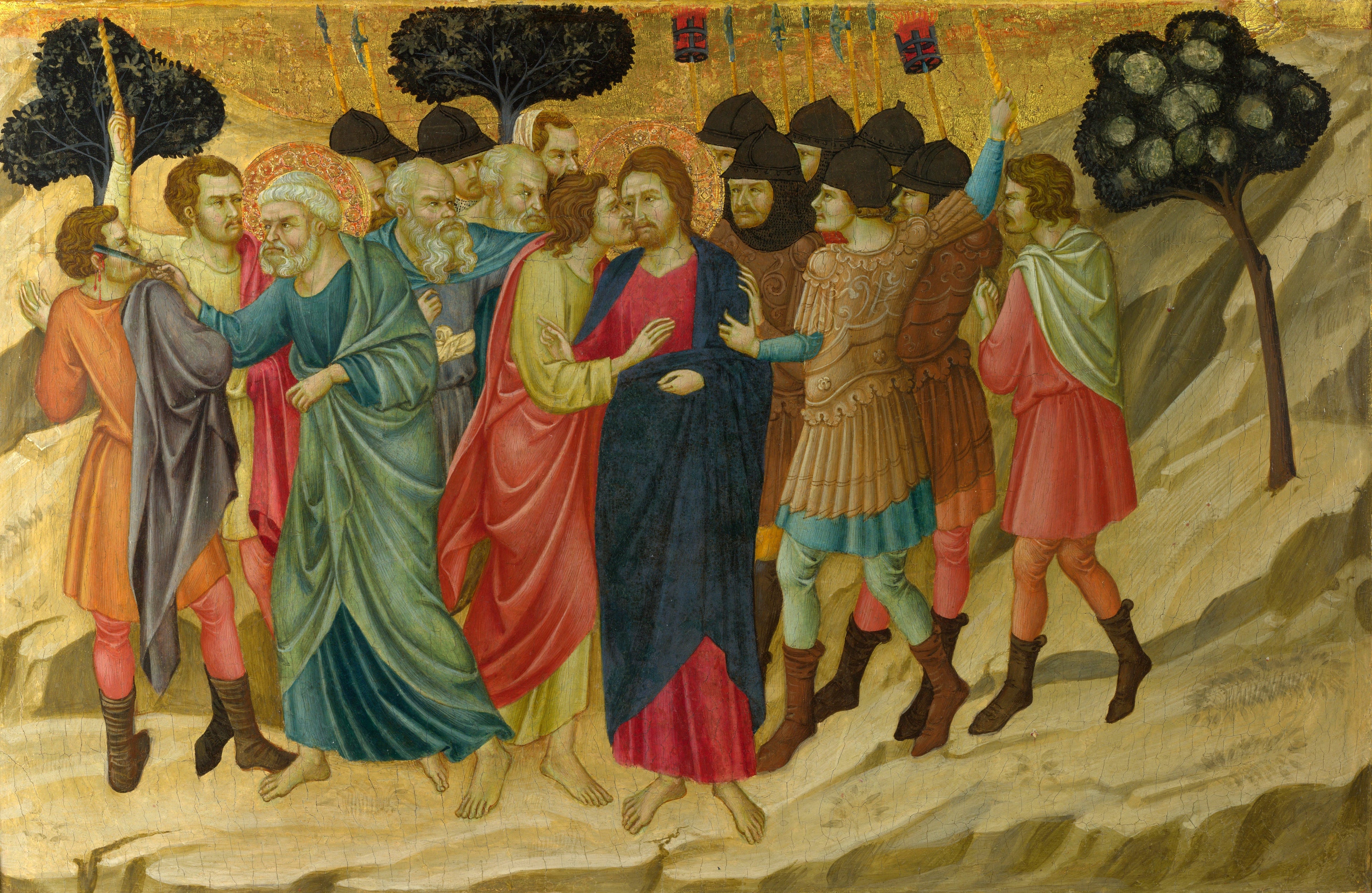 La trahison du Christ - Ugolino di Nerio - Alpha Reproduction