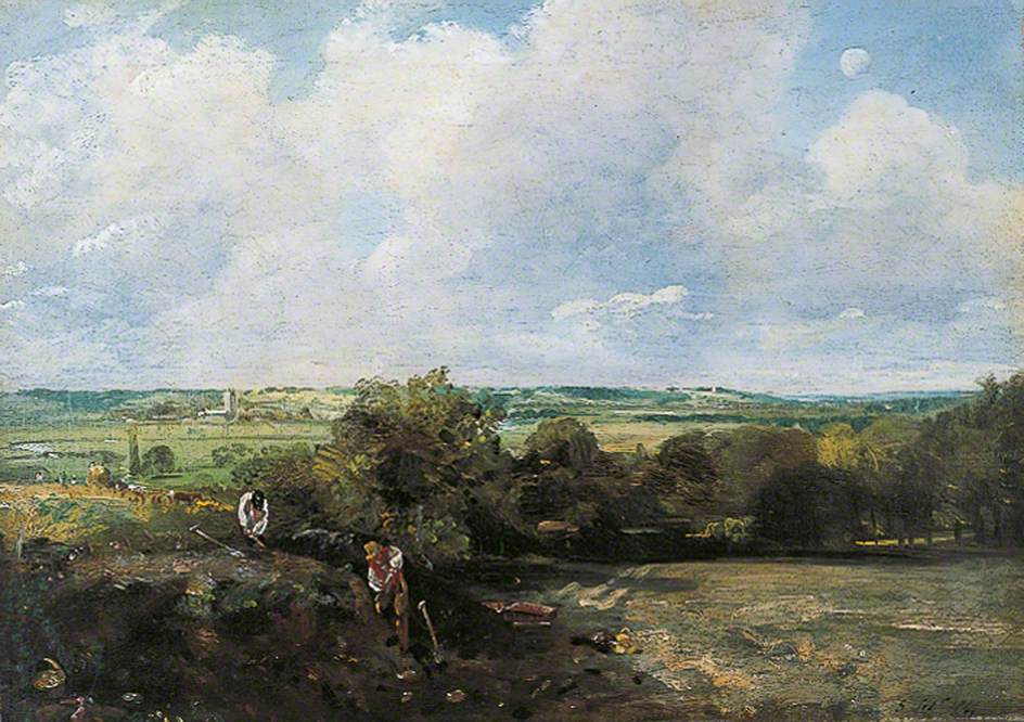 La vallée de Dedham Suffolk - John Constable - Alpha Reproduction