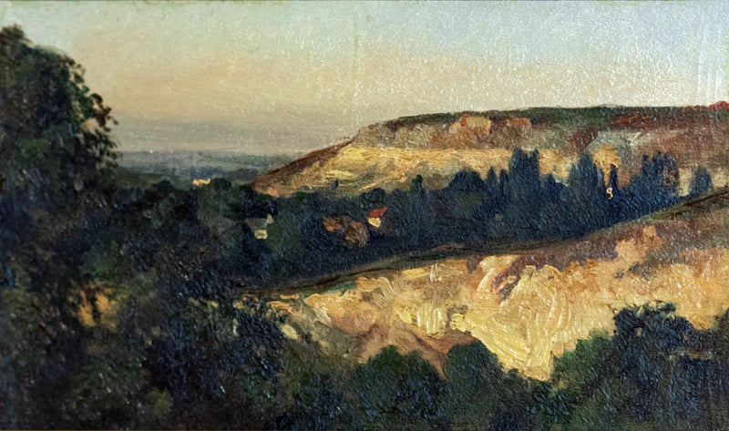 Долина - Гюстав Курбе
