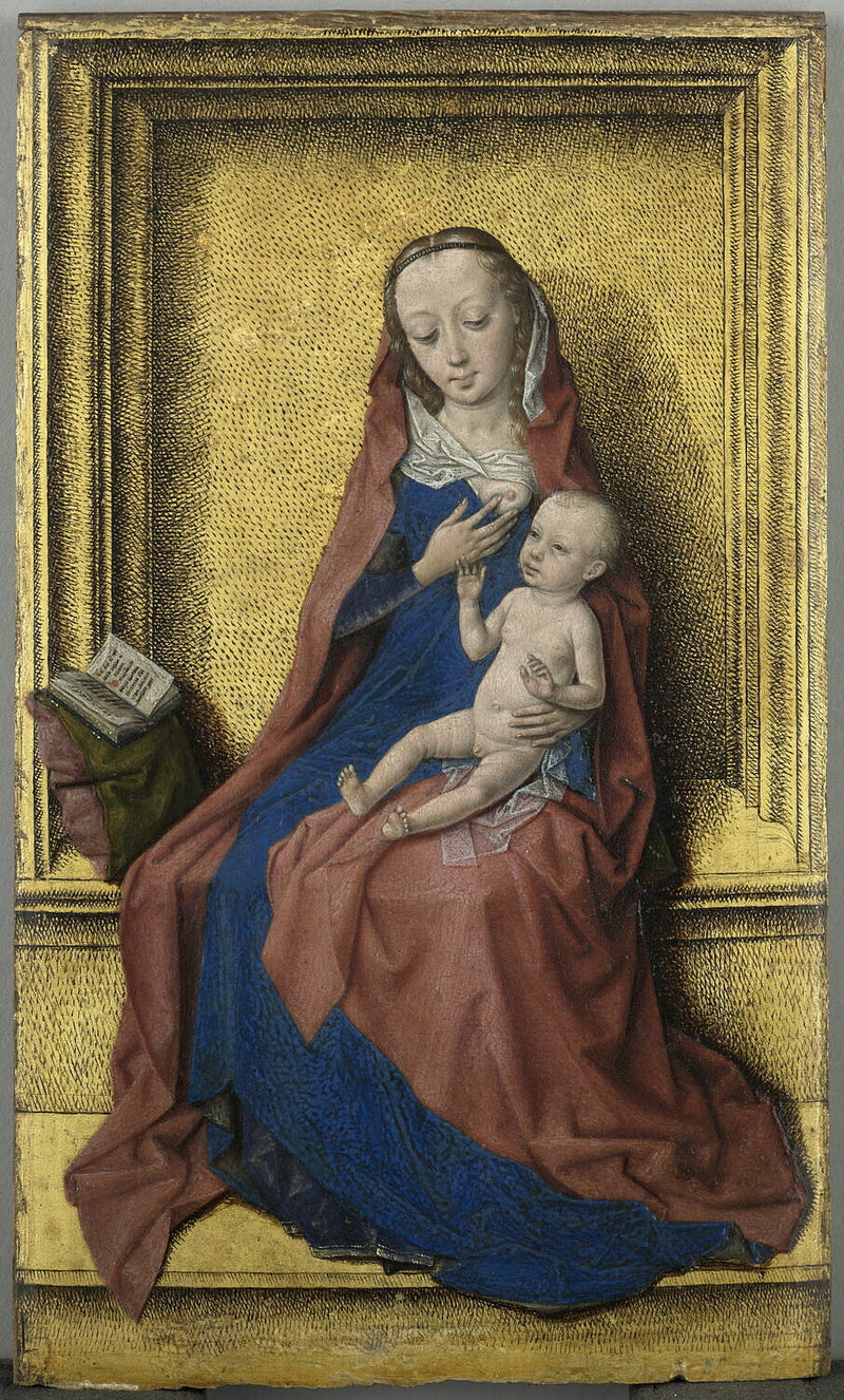  seated Virgin with Child - Dirk Bouts