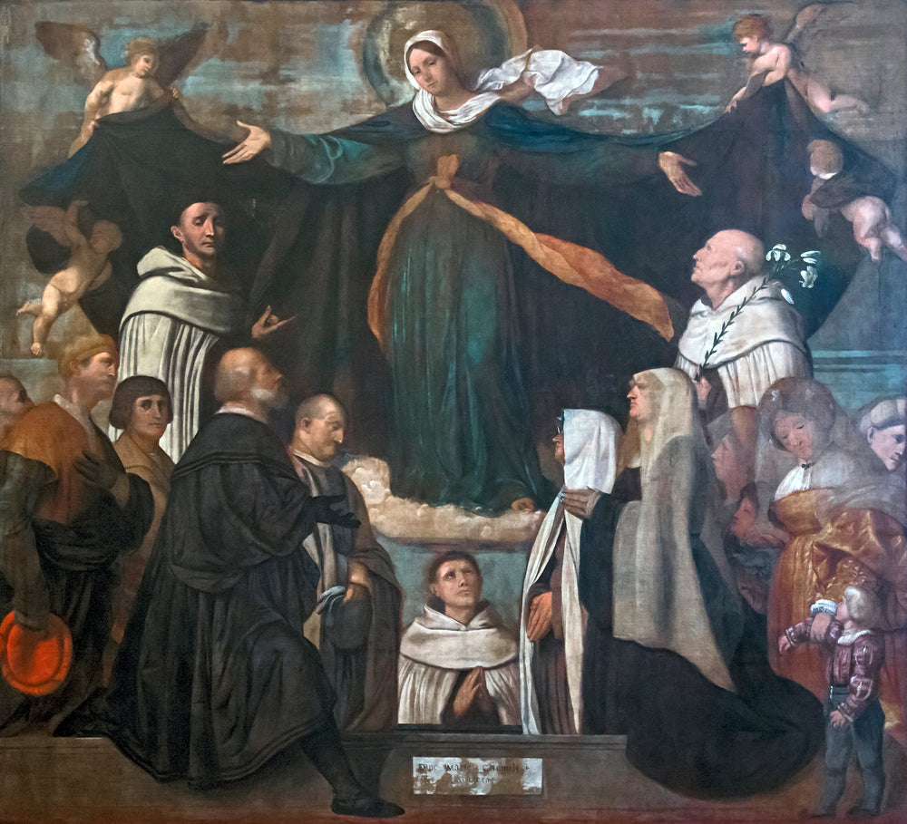 La Vierge du Carmel - Alessandro Bonvicino - Alpha Reproduction