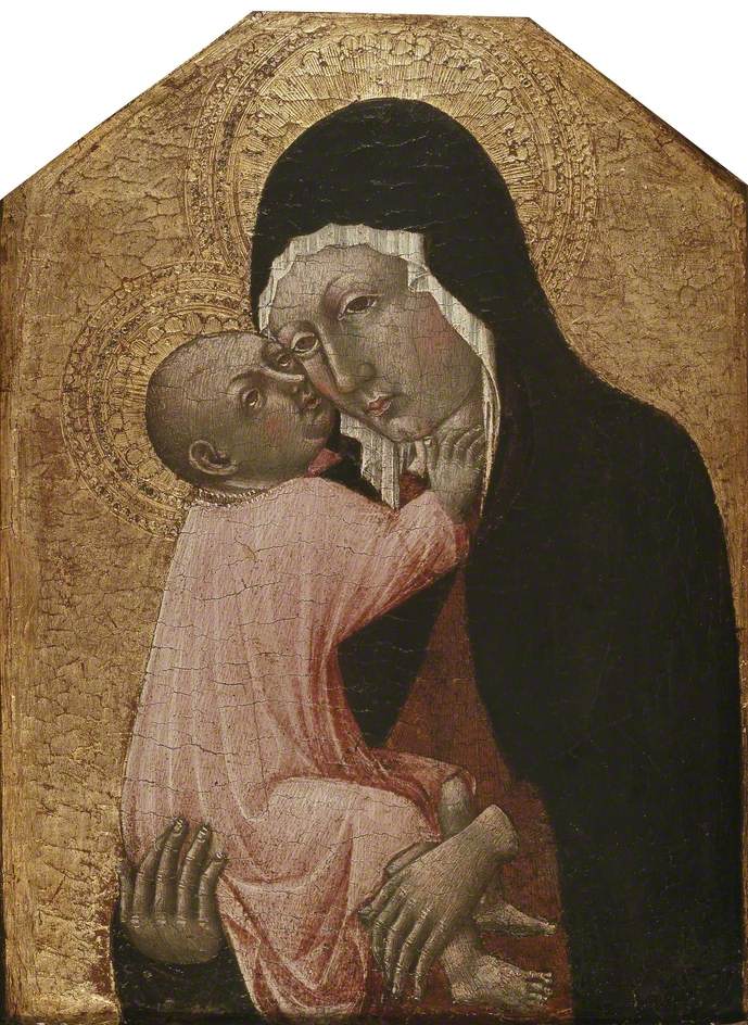 La Vierge et l’Enfant - Giovanni di Paolo - Alpha Reproduction