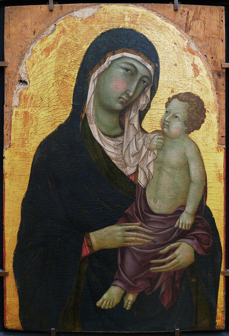 Дева и Младенец - Уголлино ди Нерио