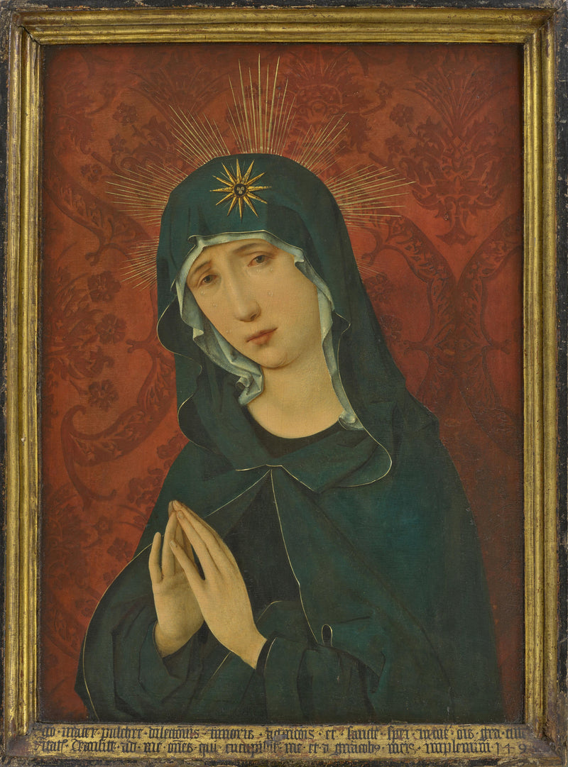 Дева Мария как Мать Страданий - Ханс Холбайн Старший