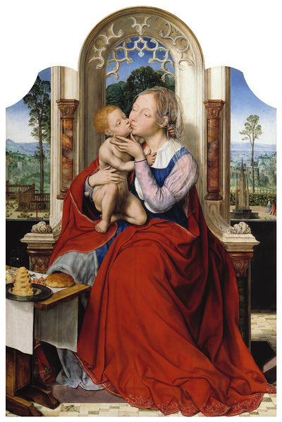 La Vierge Marie intronisée - Quentin Metsys - Alpha Reproduction