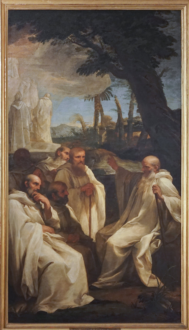 Видение святого Ромуальда - Андреа Сакки