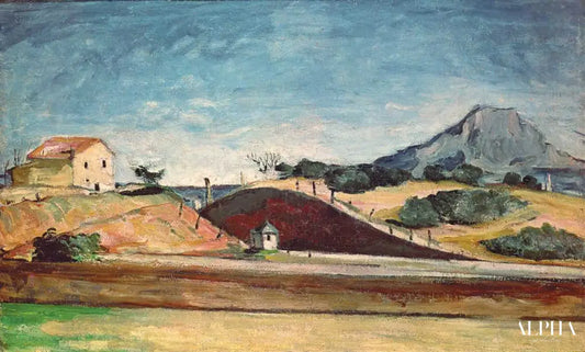 La vue du train - Paul Cézanne - Reproductions de tableaux et peintures haut de gamme