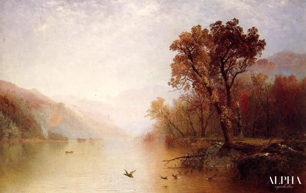 Lac George - John Frederick Kensett - Reproductions de tableaux et peintures haut de gamme