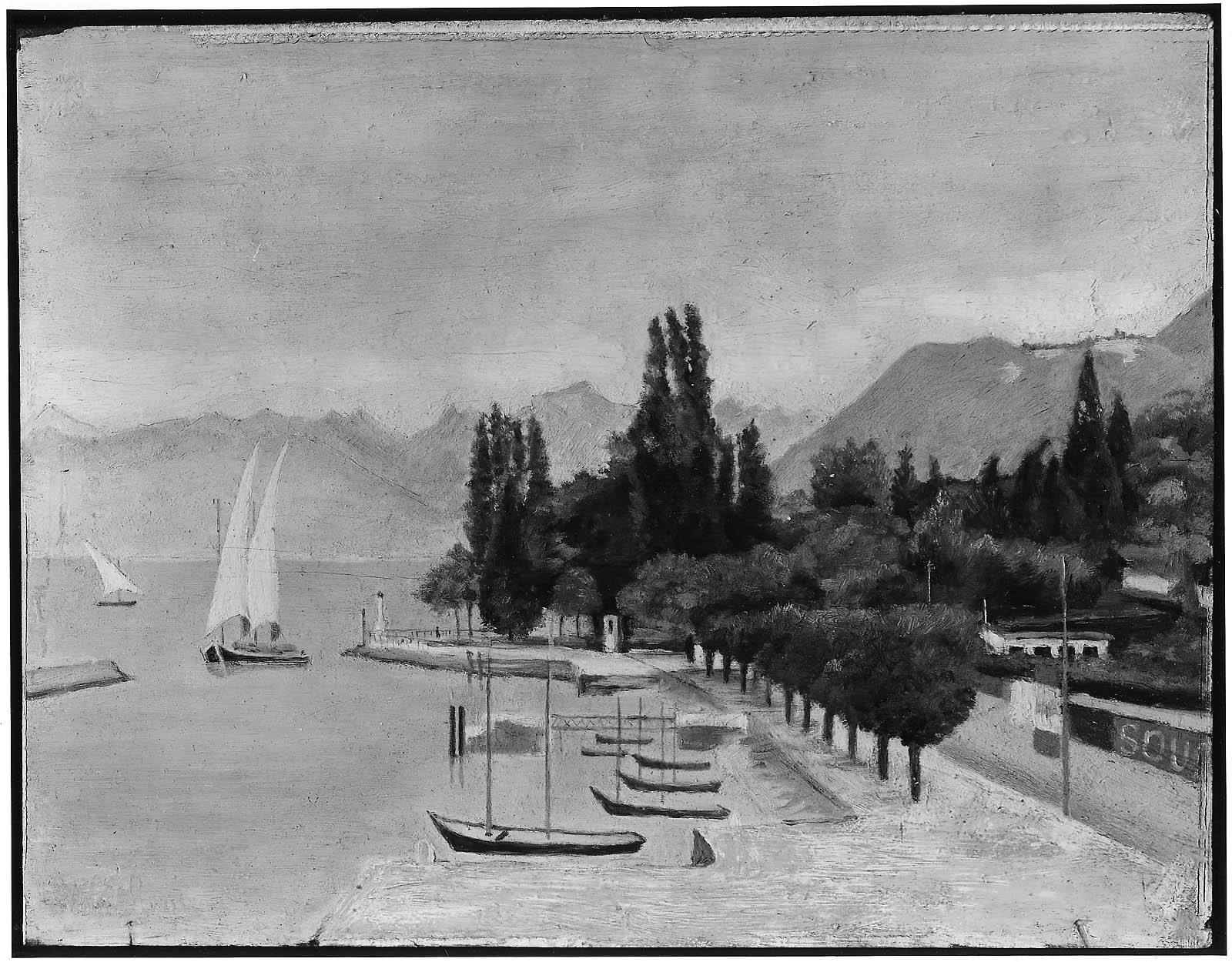 Lac Léman - Henri Rousseau - Alpha Reproduction