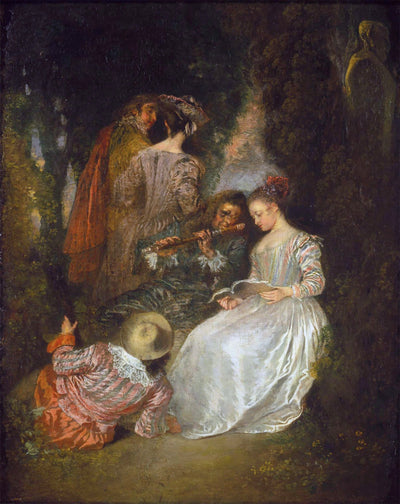 L’Accord parfait - Antoine Watteau - Alpha Reproduction