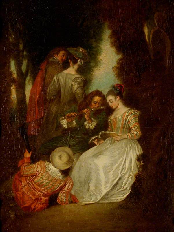 L’accord parfait - Antoine Watteau - Alpha Reproduction