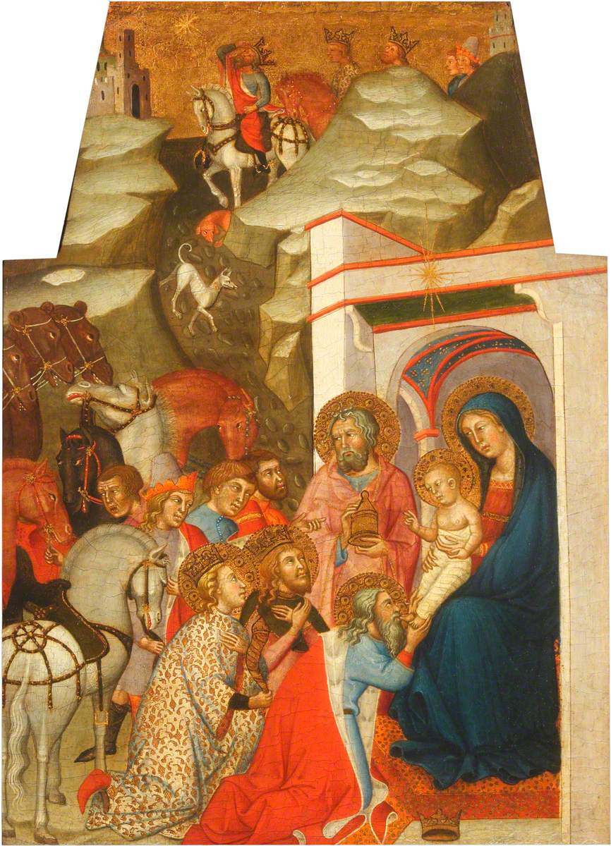 L’Adoration des Mages - Bartolo di Fredi - Alpha Reproduction