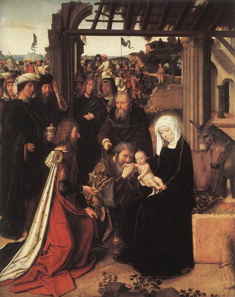L’Adoration des Mages. - Gérard David - Alpha Reproduction