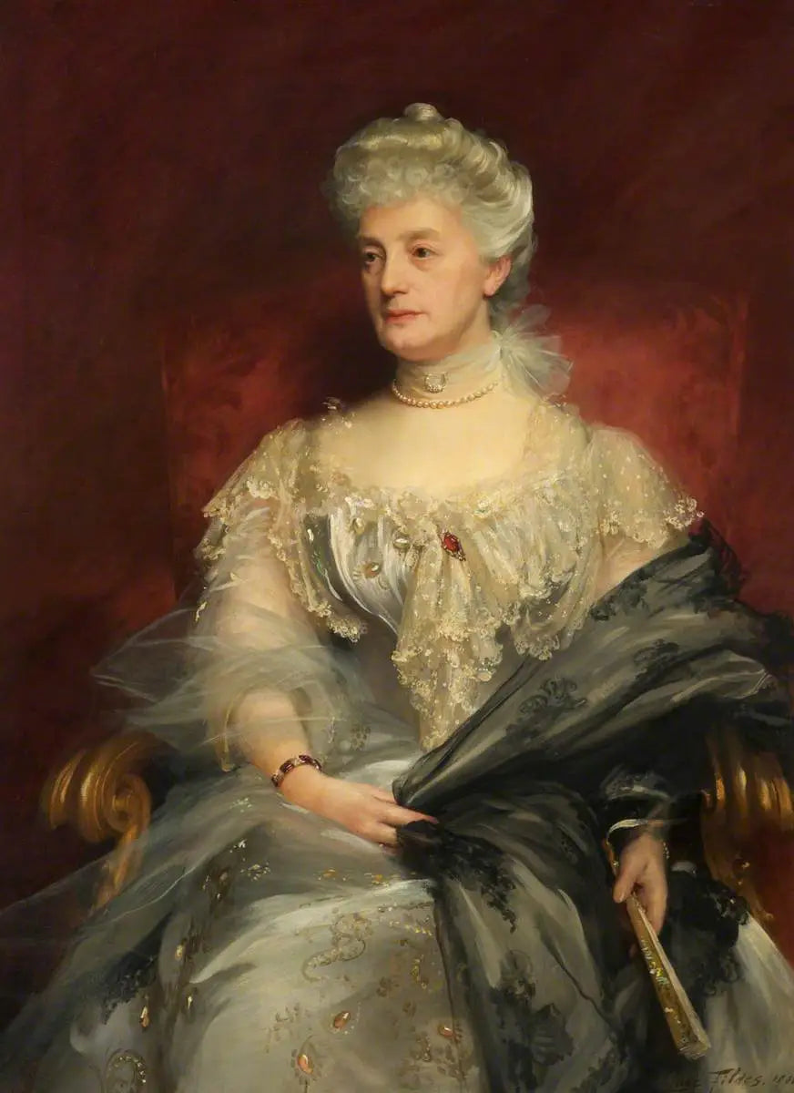 Lady Royds (1846–1925) - Luke Fildes - Alpha Reproduction