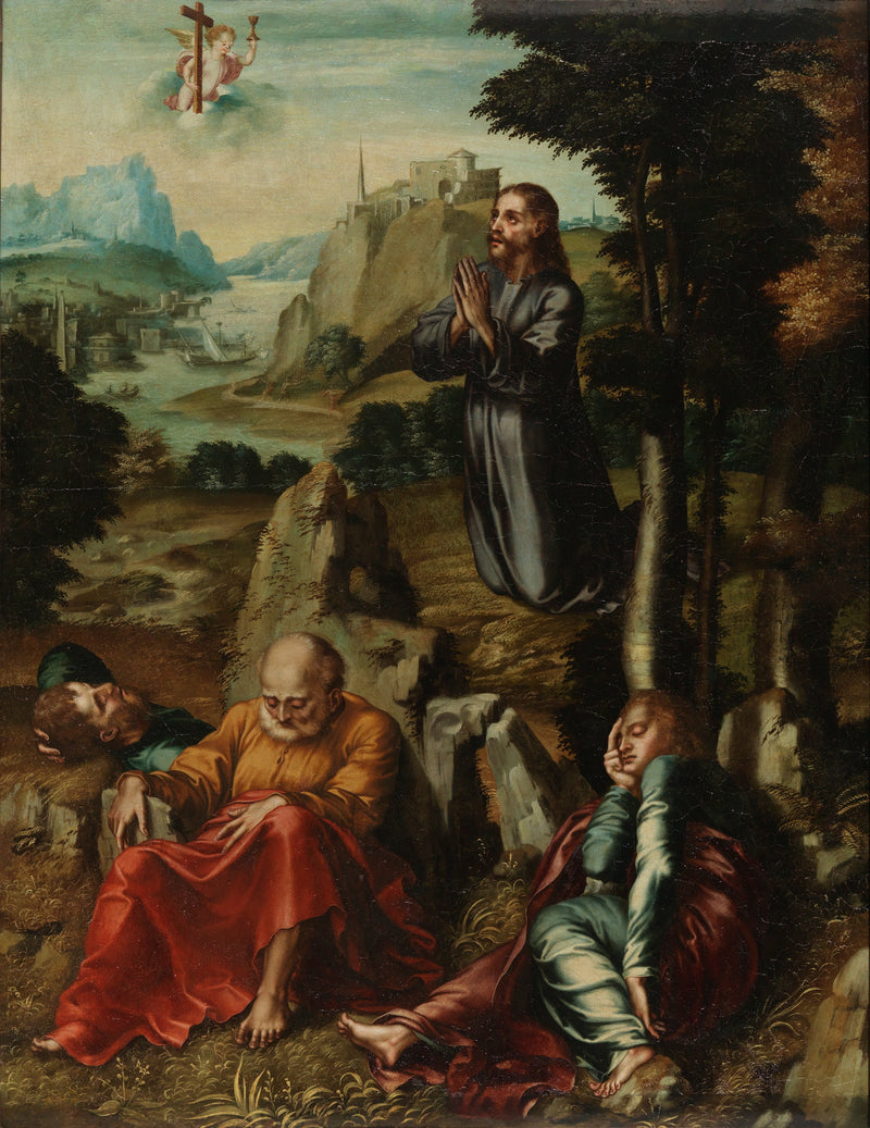 Агония в саду - Луис де Моралес