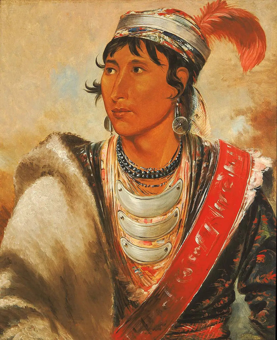 Ла-ши, лижущий, прозванный «Крик Билли» — Джордж Катлин