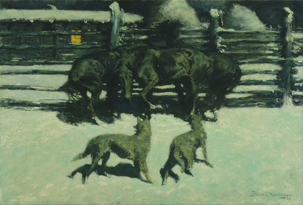 L’appel à l’aide - Frederic Remington - Alpha Reproduction