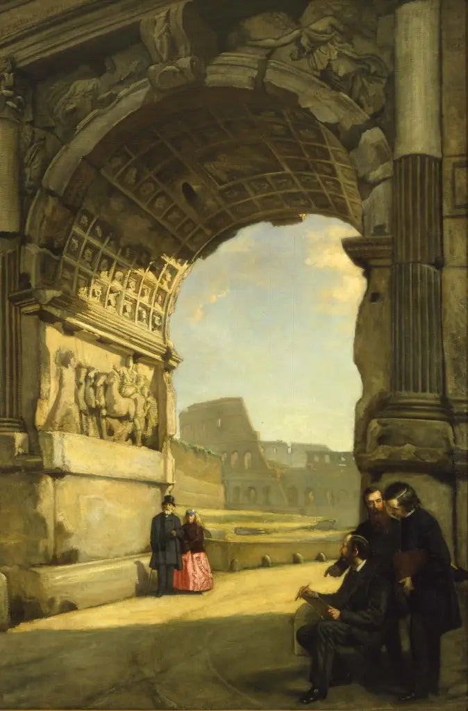 L’Arc de Titus - Frederic Edwin Church - Alpha Reproduction